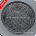 high quality stainless steel mesh basket filter